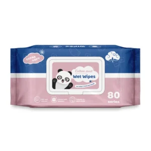 Extra Soft 80 Series Antibacterial Wet Wipes Disposable Baby Wipes