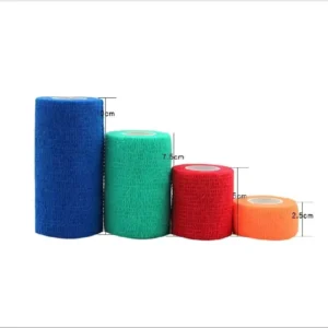 Extra Strong Porous Cotton Cohesive Latex Free Elastic Adhesive Bandage
