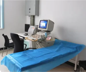 [FACTORY] Medical TNT Nonwoven Fabric Disposable Bed Sheet for Hospital