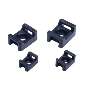 FREE SAMPLE SADDLE TYPE CABLE TIES MOUNT Plastic Cable Clamp