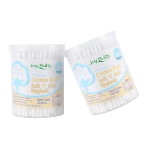 Factory 200pcs Spiral Tip Paper Stick Baby Cotton Swab Biodegradable Cotton Bud