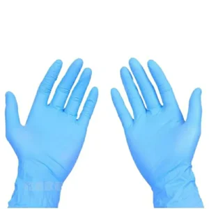 Factory 3.5 g Medium Blue Nitrile Gloves Powder Free Disposable Work Safety Medical Blue Nitrile Examination Gloves