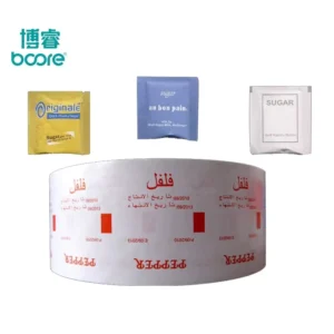 Factory 58/68/84gsm Coated PE Paper Jumbo Roll Sugar Stick Wrapping Packaging Paper