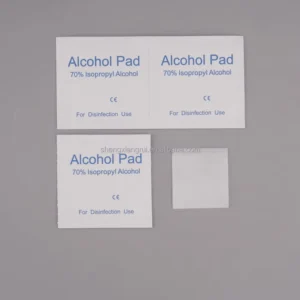 Factory 70% Isopropyl Alcohol Swabs Non Woven Sterile Pads 3x6cm Individually Packed
