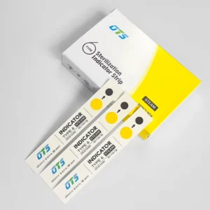 Factory Autoclave Class 6 Chemical Steam Indicator Strip Sterilization Test Paper Card