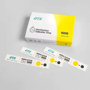 Factory Autoclave Class 6 Steam Chemical Indicator Strip Sterilization Test Paper Card 15x100mm Yellow Black EN868 7 ISO11140