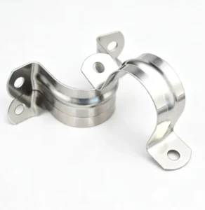 Factory Custom OEM Stainless Steel Zinc Galvanized Double Pipe Clamps Clips Saddle Clip Routing Imperial General