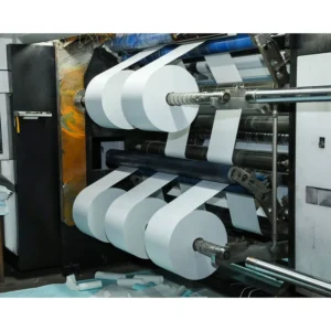 Factory Custom Three Proof Waterproof Eco Friendly Heat Sensitive Jumbo Roll Thermal Label Cutting Logistics Waybill Sticker