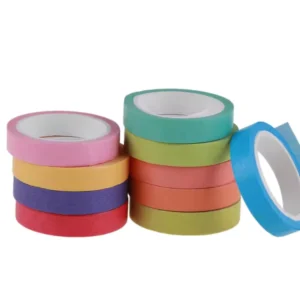 Factory Custom Waterproof Seam Separation Wall Traceless High Temperature Automotive Colored Masking Rubber Paper Tape