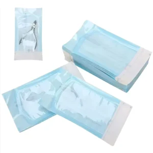 Factory Customized OEM 200Pcs Box Self Seal Nail Salon Sterilization Pouch