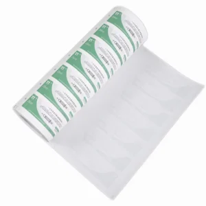 Factory Customized Size Medical Grid Lacquer Coated Blister Paper for Yringe