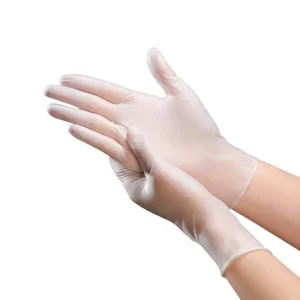Factory Direct Certified Food Grade Clear Vinyl Disposable PVC Gloves for Industrial Food Handling Medical Labs