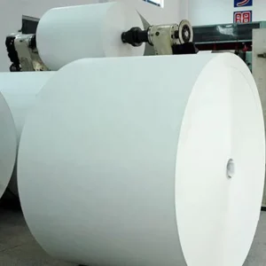 Factory Direct Custom Single Side Double Side Wrapping Paper Fan Coated Paper Cup Roll Raw Material PE Waterproof