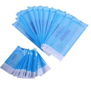 Factory Direct Dental Sterilization Pouch Self Seal Paper Plastic Autoclave Bag Disposable Medical Sterile Packaging