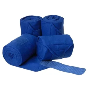 Factory Direct Fleece Horse Bandages Set of 4 Durable Equestrian Leg Wraps Horse Tendon Protection Gear Horse Bandage