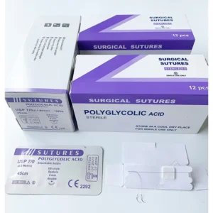 Factory Direct Rapide Veterinarian Suture Polyglycolic Acid Violet Surgical Suture Absorbable 3 0 Disposable PGA Powder