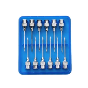 Factory Direct Reusable Veterinary Syringes Needle 10g 30g Veterinary Stainless Steel Syringes Needles