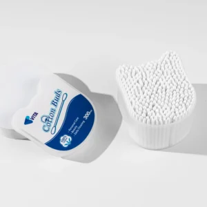 Factory Direct Sale High quality Double head Ear Cotton Tips Disposable Cotton Swabs