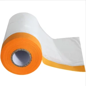Factory Direct Sales Car Masking Tape Film Plastic Masking Film Covering Tape Vietnam