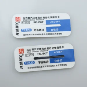 Factory Direct Steam Chemical Integrator Class 5 Sterilization Crawler Indicator Card for Autoclave Monitoring