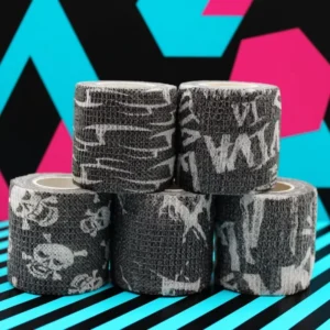 Factory Direct Supply Colorful Elastic Medical Grade Self-Adhesive Latex Class I Far Infrared Bandage Writing Finger Outdoor