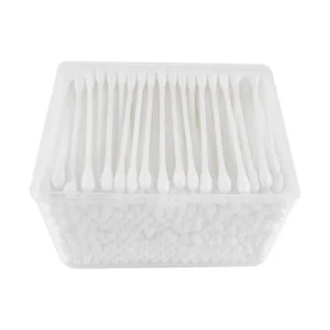 Factory Direct Supply Disposable Multi Purpose Breathable Face Makeup Swabs Two Head Cotton Bud Made Wood Bamboo Plastic Paper