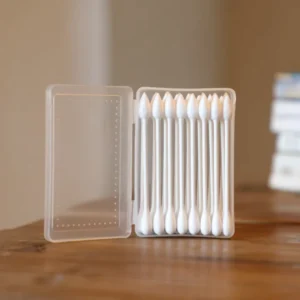 Factory Directly Ear Cleaning 30Pcs Double Head OEM Customized Extra Big Size Paper Stick Cotton Swabs