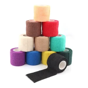 Factory Directly Sale 4.5M Colored Self-Adhesive Non-Woven Cohesive Bandage Adhesive Elastic Bandage Medical Bandaging Tape