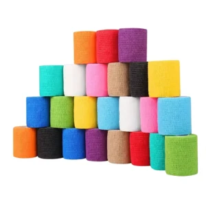 Factory Directly Sale Self Adhesive Non Woven Cohesive Bandage Elastic Bandage for Skin Care