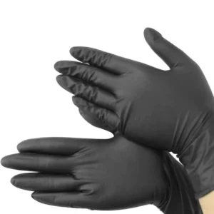 Factory Disposable Black Nitrile Gloves Large Touch Flex Powder Free Waterproof 5mil Safety Exam Disposable Nitrile Gloves