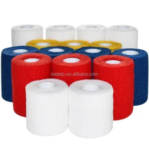 Factory High Elastic PBT First Aid Kit Bandages 10CMx4M for Hand Waist Leg Body Neck Arm Foot Head
