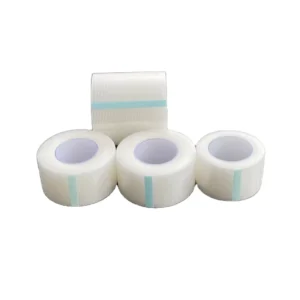 Factory High Quality Easy to Tear Waterproof Transparent Micropore PE Tape for Skin or Medical USE