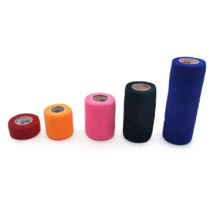 Factory Horse Medical Bandage Self Adhesive Tape Hospital Supplier Elastic Bandage Wrap Cohesive Elastic Bandage
