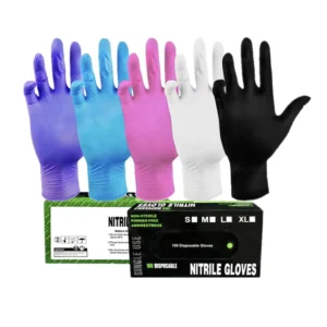 Factory Household Food Cleaning Kitchen Hotel Nail Art Manicure Beauty Salon Pet Hospital Tattoo Glove Disposable Nitrile Gloves