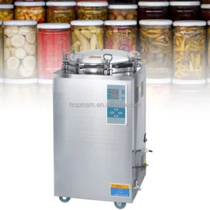 Factory Lab Sterilizer Equipment Factory Price Autoclave Cilindrica Vertical Vertical Autoclave 100 Liter