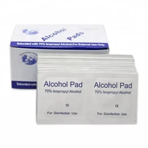 Factory Medical Swab Prep Cotton Pads Custom Logo Alcohol Prep Wipe Pads