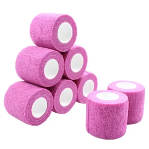 Factory OEM Available Easy Tear Premium Self Adhesive Elastic Medical Cohesive Bandage for Quick Support & Protection