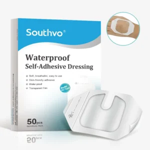 Factory OEM Disposable Medical Sterile Catheter Infusion Fixation Wound Care PU Waterproof IV Transparent Dressing