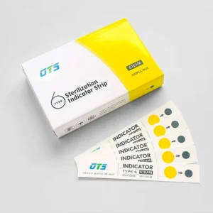 Factory OTS Superfine Medical Consumables Disposable Class 6 Sterilization Indicating Strips Yellow Black Color Change