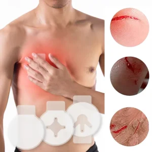 Factory Occlusive Trauma Emergency Dressing First Aid Vented Chest Seal for Wound