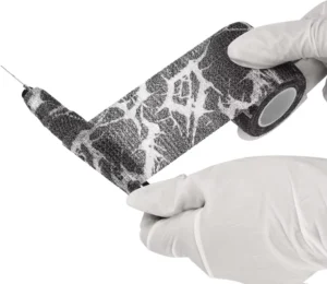 Factory Outlet Disposable Self Adhesive Tattoo Grip Handle Tube Sleeve Mini Elastic Tattoo Wrap Bandage