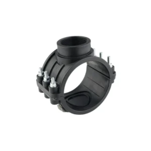 Factory Outlet Pressure PP Plastic Fittings Female Compression Saddle Clamp for Water Supply and Irrigation