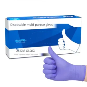 Factory Powder Free Glove Guantes De Nitrilo Uso Medico Disposable Vinyl Latex Nitrile Gloves
