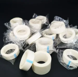 Factory Price 1.25cm 2.5cm Medical Surgical Adhesive Fixation Nonwoven Paper Tape Micropore Surgical Tape Nonwoven Tape