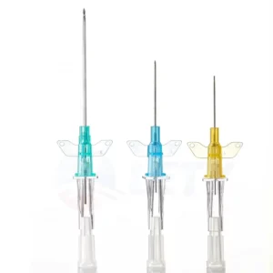 Factory Price 16G 18G 22G 24G 26G Veterinary IV Cannula Catheter Medical Venous Indwelling Needle