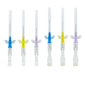 Factory Price 18g 20g 22g 24g 26g Veterinary Iv Cannula Catheter Medical Venous Indwelling Needle