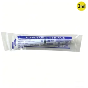 Factory Price 3ml 5ml 10ml 20ml 30ml 50ml Disposable PE Plastic Syringe Luer Lock Veterinary Disposable Syringe With Needle
