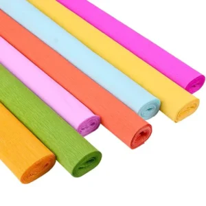 Factory Price Crepe Paper Handmade Color Crepe Paper DIY Decoration Paper for Handicraft