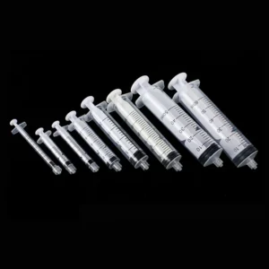 Factory Price Luer Lock Syringe 1ml 2ml 3ml Disposable Plastic Veterinary Lock slip Tip Industrial Syringes
