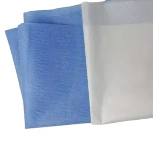 Factory Price Medical Disposal Surgical SMS PP Nonwoven Breathable Cross Microfiber Fabric